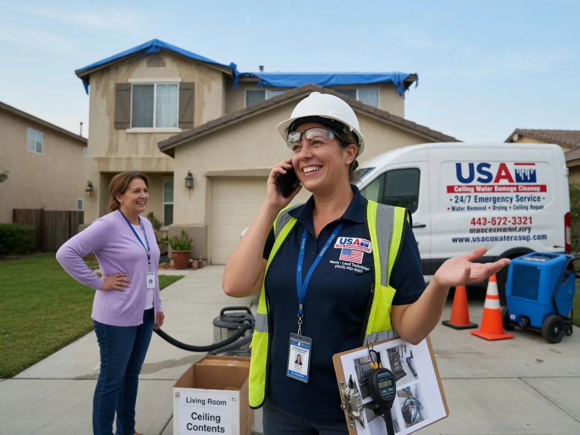 Ceiling Water Damage Restoration Harveysburg, OH FAQs