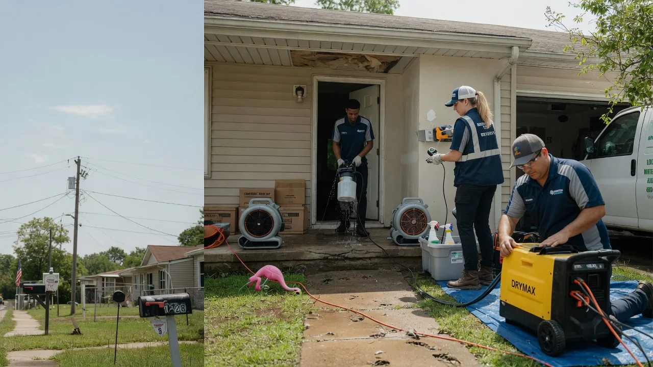 Storm Damage Water Removal in Harveysburg, OH near me